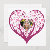 Liebe ist überall feiertagskarte (Vorne/Hinten)