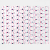 Liebe ist überall. fleecedecke (Vorderseite (Horizontal))