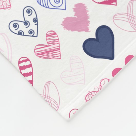 Liebe ist überall. fleecedecke (Ecke)