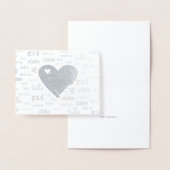 Liebe ist überall folienkarte (Anzeige)