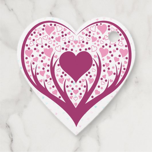 Liebe ist überall. geschenkanhänger (Rückseite)