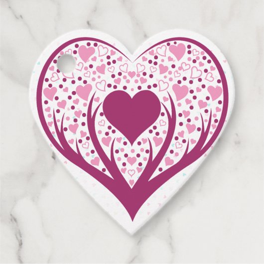 Liebe ist überall. geschenkanhänger (Vorderseite)