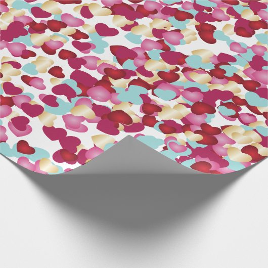 Liebe ist überall geschenkpapier (Ecke)