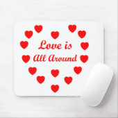 Liebe ist überall mousepad (Mit Mouse)