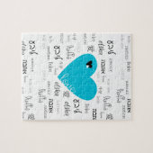 Liebe ist überall puzzle (Horizontal)