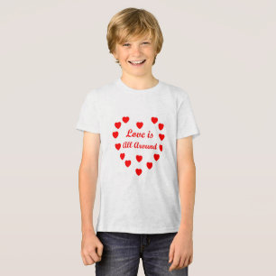 Liebe ist überall Tri-Blend shirt