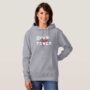 "Liebe ist unsere Superkraft" Valentinstag Hoodie