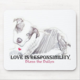 Liebe ist Verantwortung mousepad