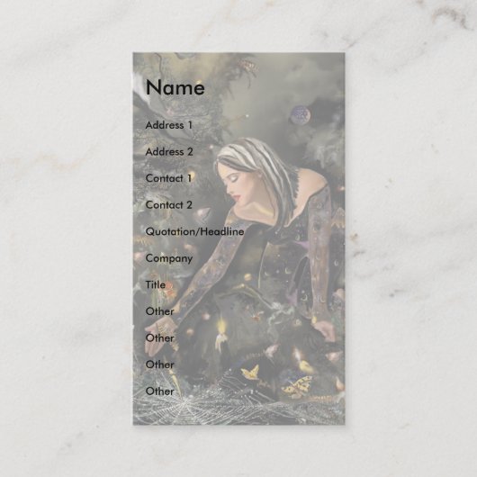 Liebe ist... visitenkarte (Vorderseite)