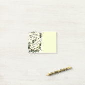 Liebe ist vom Gott Post-it Klebezettel (Auf Schreibtisch)