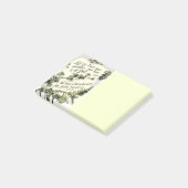Liebe ist vom Gott Post-it Klebezettel (angewinkelt)