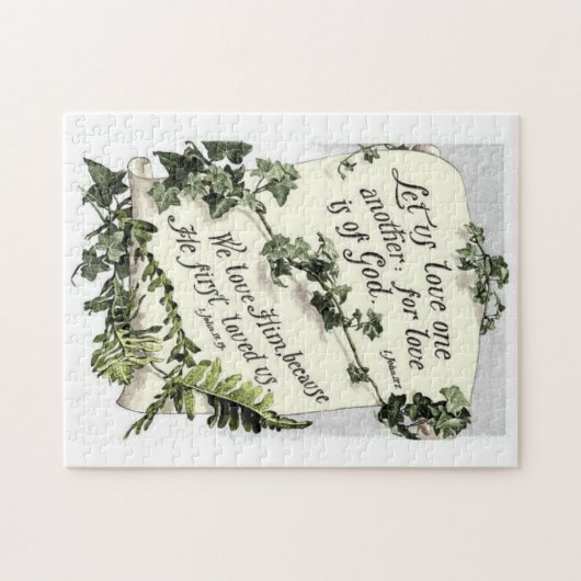 Liebe ist vom Gott Puzzle (Horizontal)