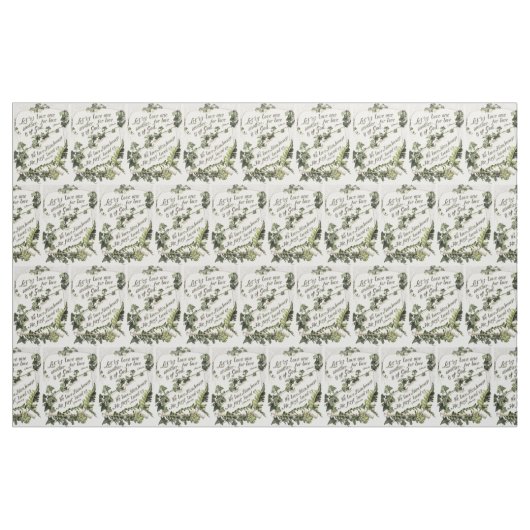 Liebe ist vom Gott Stoff (Fat Quarter (45,7 x 55,9 cm))