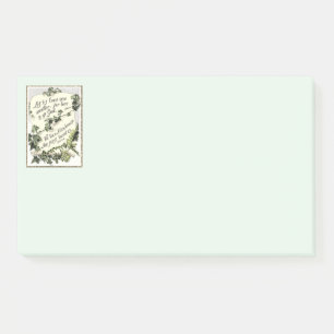 Liebe ist von Gott Post-it Klebezettel