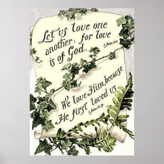 Liebe ist von Gott Poster (Vorne)