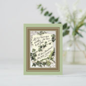 Liebe ist von Gott Postkarte (Stehend Vorderseite)