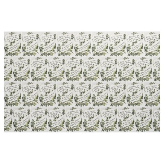 Liebe ist von Gott Stoff (Fat Quarter (45,7 x 55,9 cm))