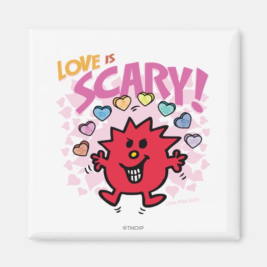 Liebe ist wenig fehlerhaft Beängstigend Magnet (Vorne)