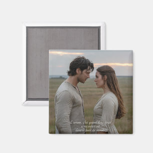 Liebe ist, wenn zwei Seelen sich erkennen Magnet