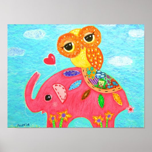 Liebe ist wie der Elefant Poster (Vorne)