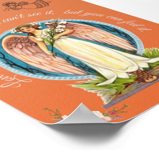 "Liebe ist wie der Wind" Poster (Ecke)