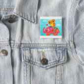 Liebe ist wie ein Elefant Button (Beispiel)