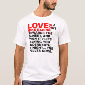 Liebe ist wie ein lustiges T-Shirt (Vorderseite)