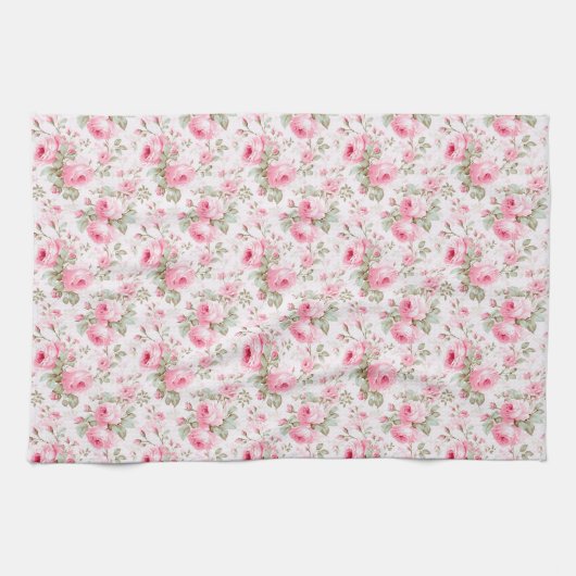 Liebe ist wie eine Rose Geschirrtuch (Horizontal)