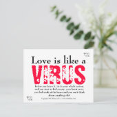 Liebe ist wie postkarte (Stehend Vorderseite)