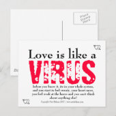 Liebe ist wie postkarte (Vorne/Hinten)