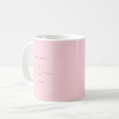 Liebe ist wirklich überall kaffeetasse (Vorderseite Links)