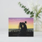 Liebe ist zeitlos postkarte (Stehend Vorderseite)