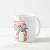 Liebe ist Zuhause Kaffeetasse (VorderseiteRechts)