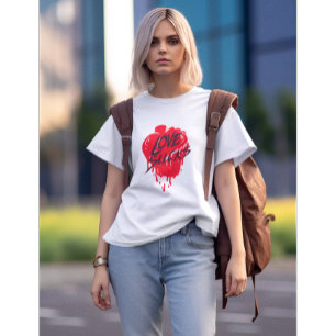 Liebe Ist zum Kotzen, antivalentinisches Tagesdesi T-Shirt