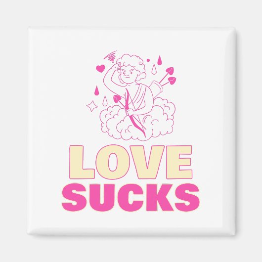 Liebe Ist zum Kotzen Magnet (Vorne)