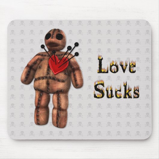Liebe ist zum Kotzen Mousepad (Vorne)