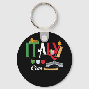 Liebe Italien und alles Italienische Kultur Souven Schlüsselanhänger