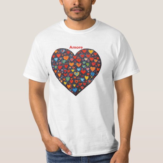 Liebe - Italienisch T-Shirt (Vorderseite)