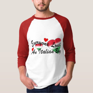 Liebe-italienischer Junge I T-Shirt