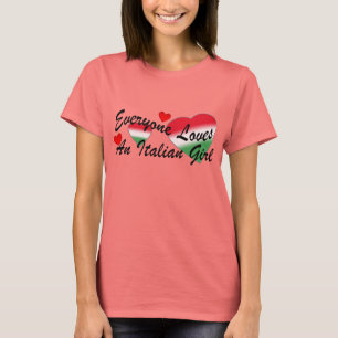 Liebe-italienisches Mädchen I T-Shirt