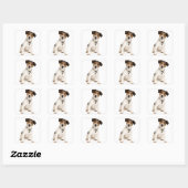 Liebe Jack Russell Terrier Welpe Dog Sticker / Sie (Blatt)