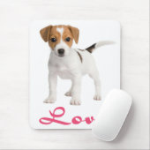 Liebe Jack Russell Terrier Welpe Hund Mousepad (Mit Mouse)