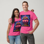 Liebe Jackpot Slot Machine Mens Tshirt (Unisex)