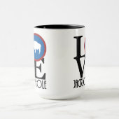 LIEBE Jackson Hole WY 15oz Tasse (Zentrum)