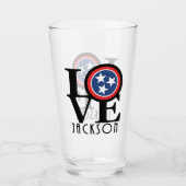 LIEBE Jackson Tennessee Glas (Vorderseite)