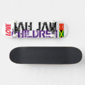 LIEBE JAH JAH KINDER Skateboard (Horizontal)