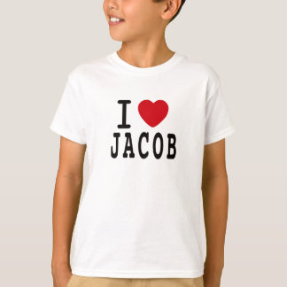 Liebe-Jakob" Jugend-Weiß-T-Shirt Jakobs Latimore T-Shirt
