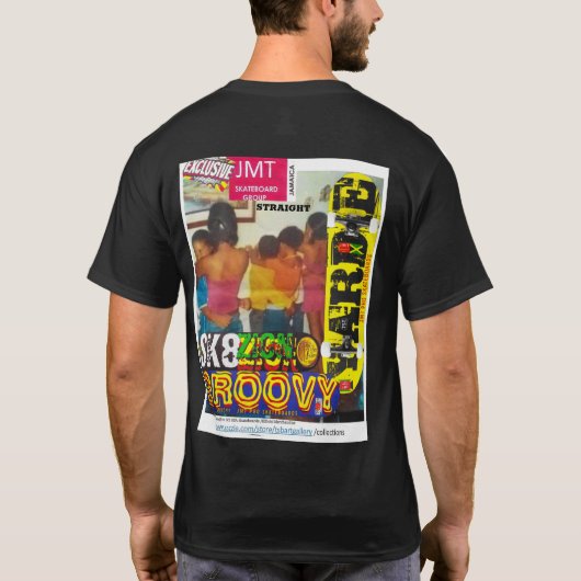 LIEBE JAMAICAN STYLE Basic Dark T - Shirt (Rückseite)