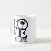 LIEBE James Island 11oz Kaffeetasse (Vorderseite Links)