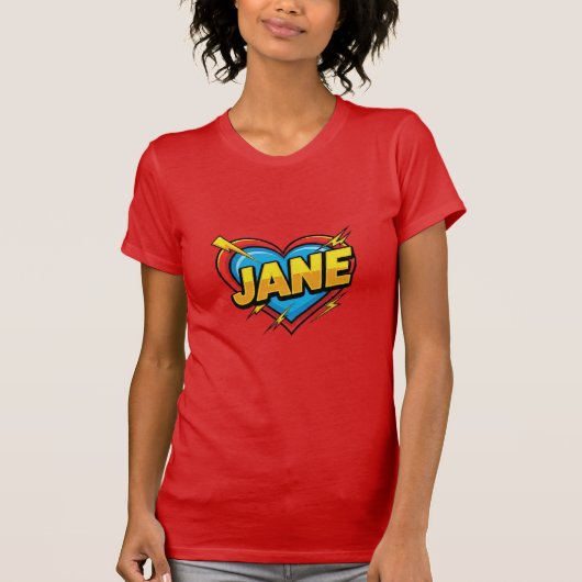 Liebe Jane T-Shirt (Vorderseite)
